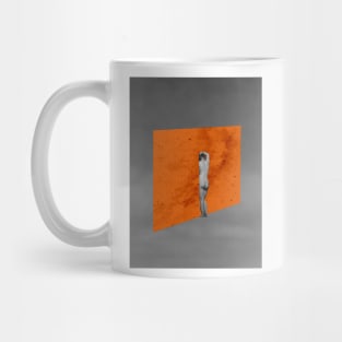 Orange Zone - Surreal/Collage Art Mug